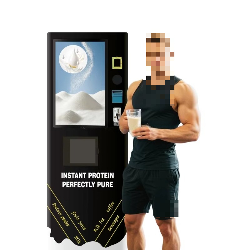 Commercial Printing Logo - Kommerzielle Proteinpulver-Mischer, Verkaufsautomaten, automatische Becherausgabe und