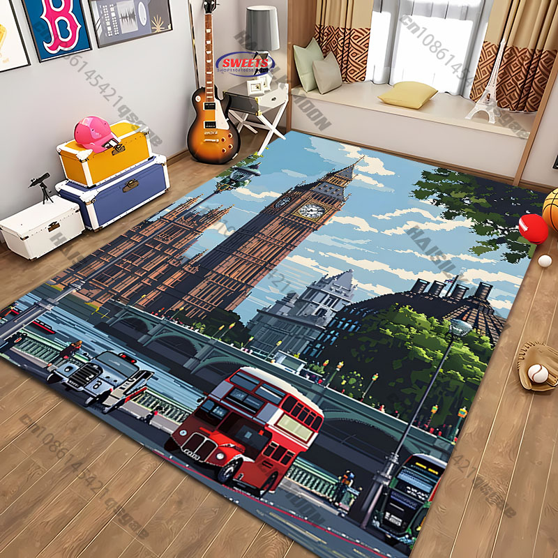 Commercial Printing London - Kostenloser Versand! Bedruckter Teppich mit Motiv