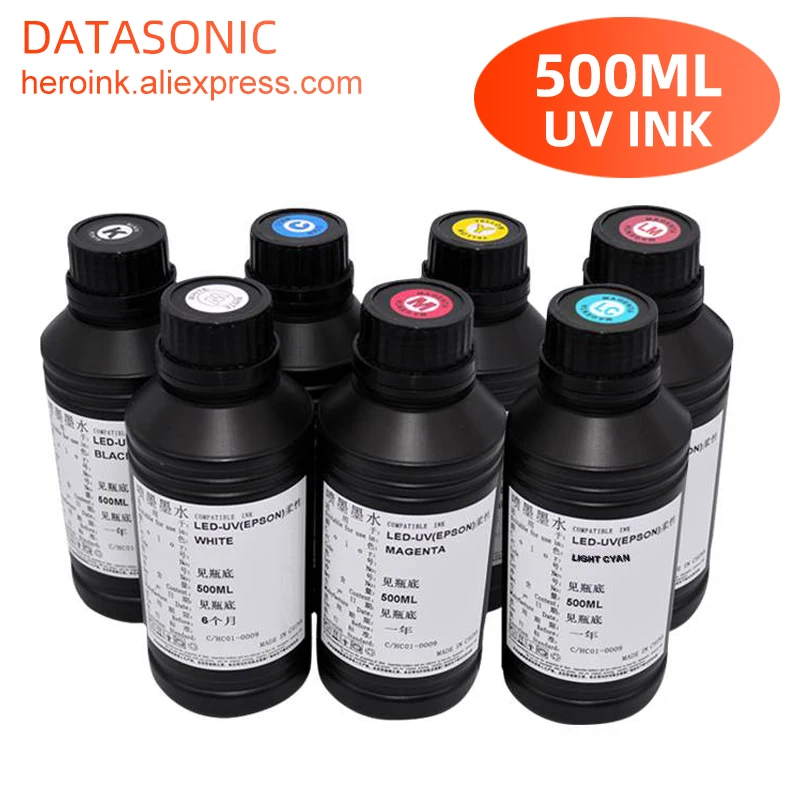 Solvent Printer Ink - 500 ml Flasche LED UV Tinte