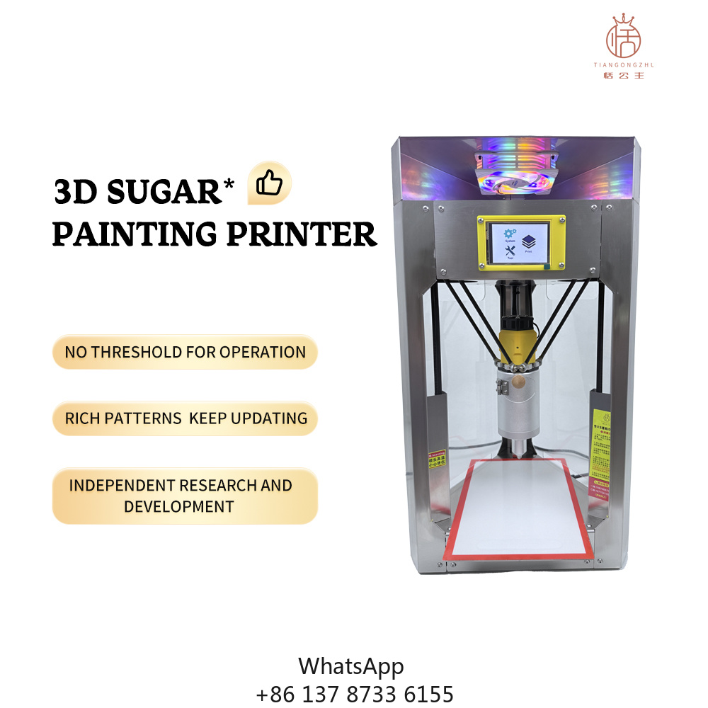 Commercial Printer - Neue Neuheit: 3D-Zuckermalerei-Drucker mit USB-Anschluss, individuelle