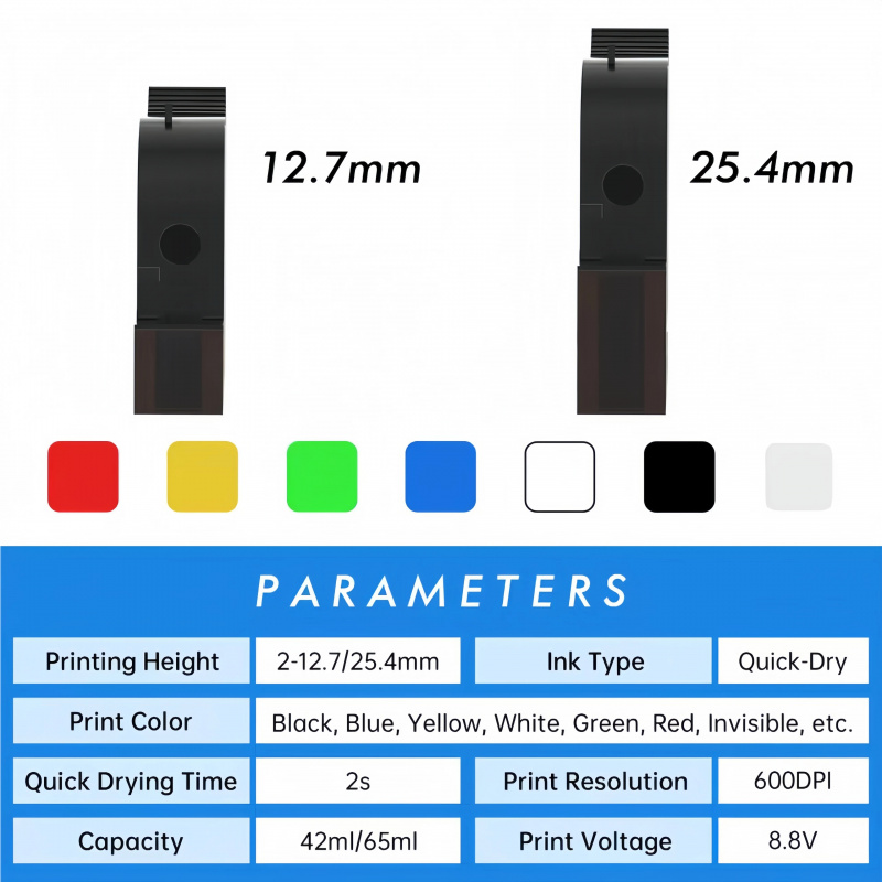 Premium-Tintenpatrone 12,7 mm  – Solvent Printer Ink Bewertung und Preis