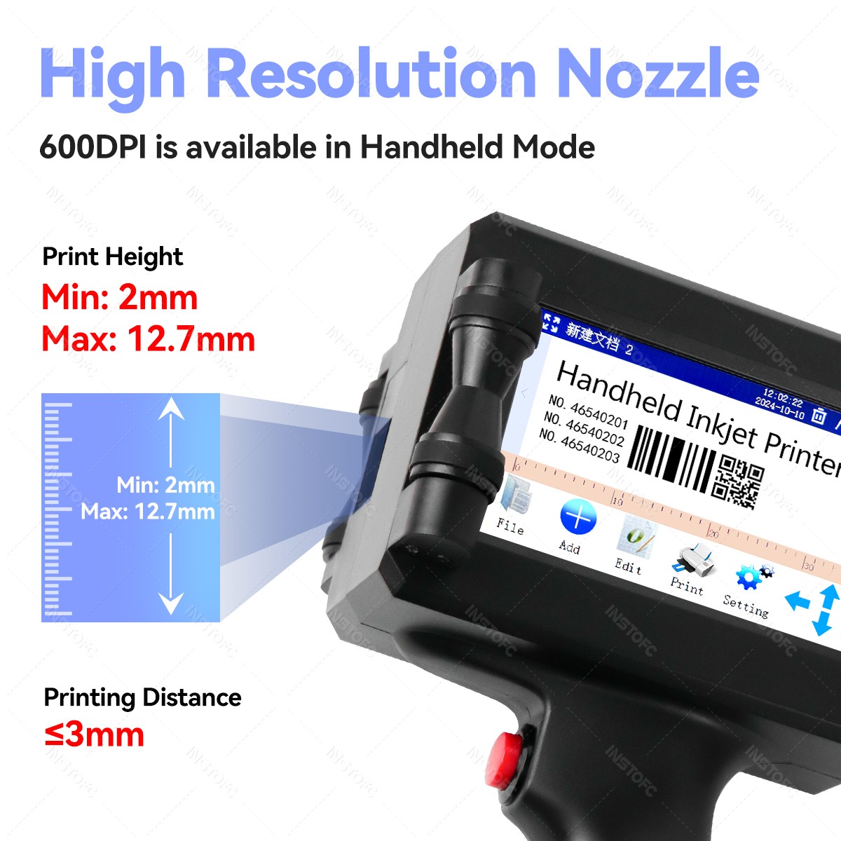 Handheld-Tintenstrahldrucker,  – Commercial Printing Types Bewertung und Preis