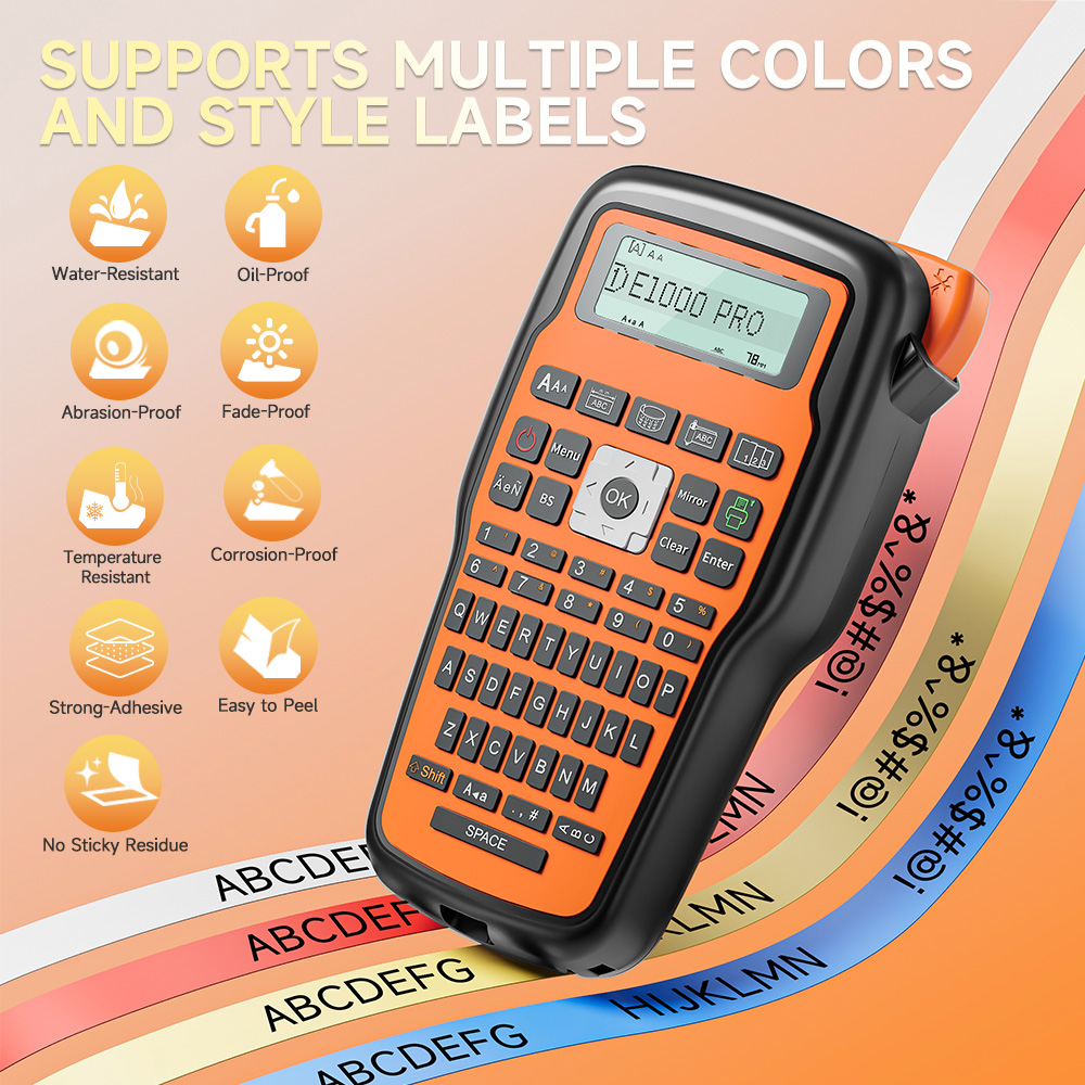 QWERTY-Tastatur E1000 Etikette – Commercial Printing Types Bewertung und Preis