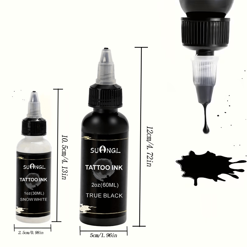 SUANGL Tattoo-Tinten-Set Schwa – White Toner Transfer Paper Bewertung und Preis
